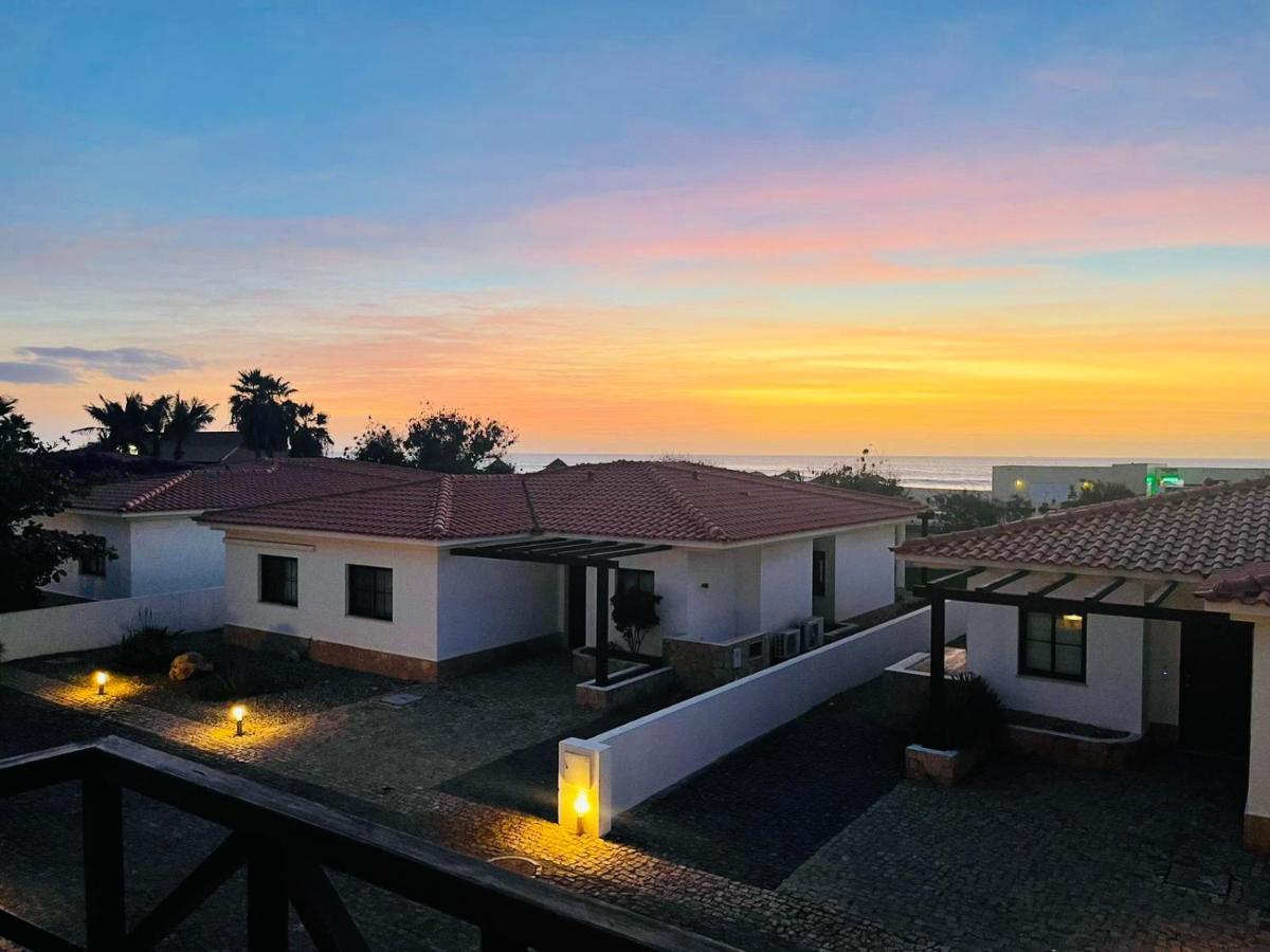 Luxusvilla in St.Maria, Sal Kap Verde-20m vom Meer Santa Maria Exterior foto