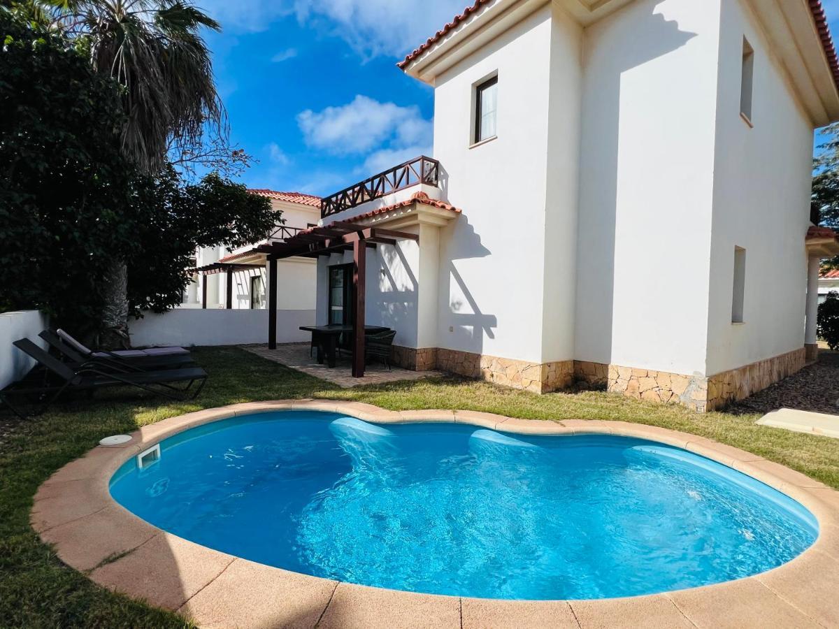 Luxusvilla in St.Maria, Sal Kap Verde-20m vom Meer Santa Maria Exterior foto