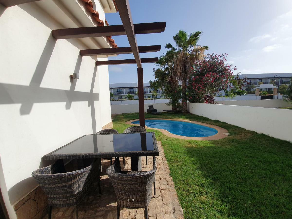 Luxusvilla in St.Maria, Sal Kap Verde-20m vom Meer Santa Maria Exterior foto